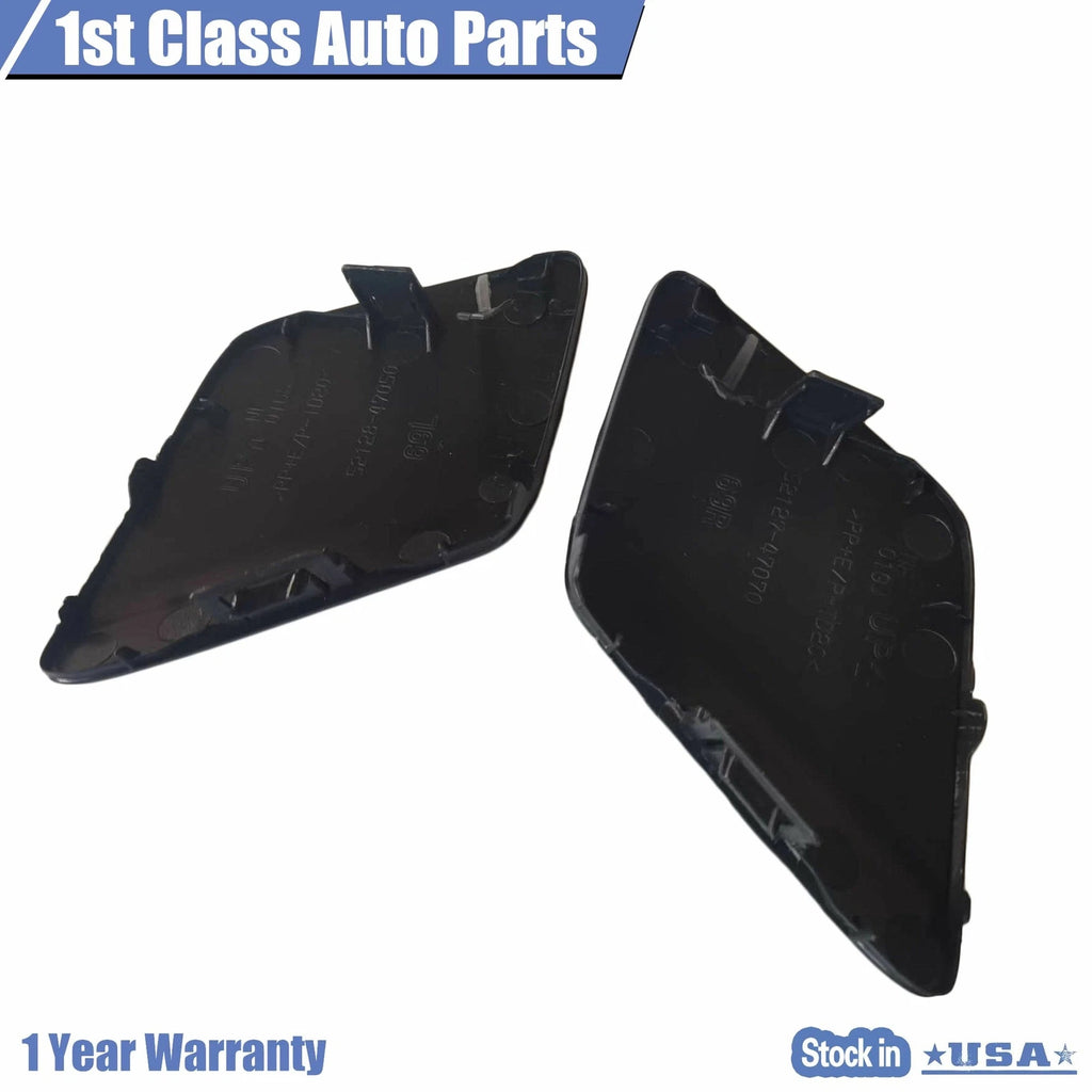 Set of 2 Tow Eye Fog Light Lamp Covers for Toyota Prius (2016–2017)