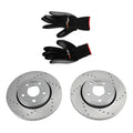 Set of 2 Front Brake Rotors for Dodge Durango/Jeep Grand Cherokee (2011–2020)