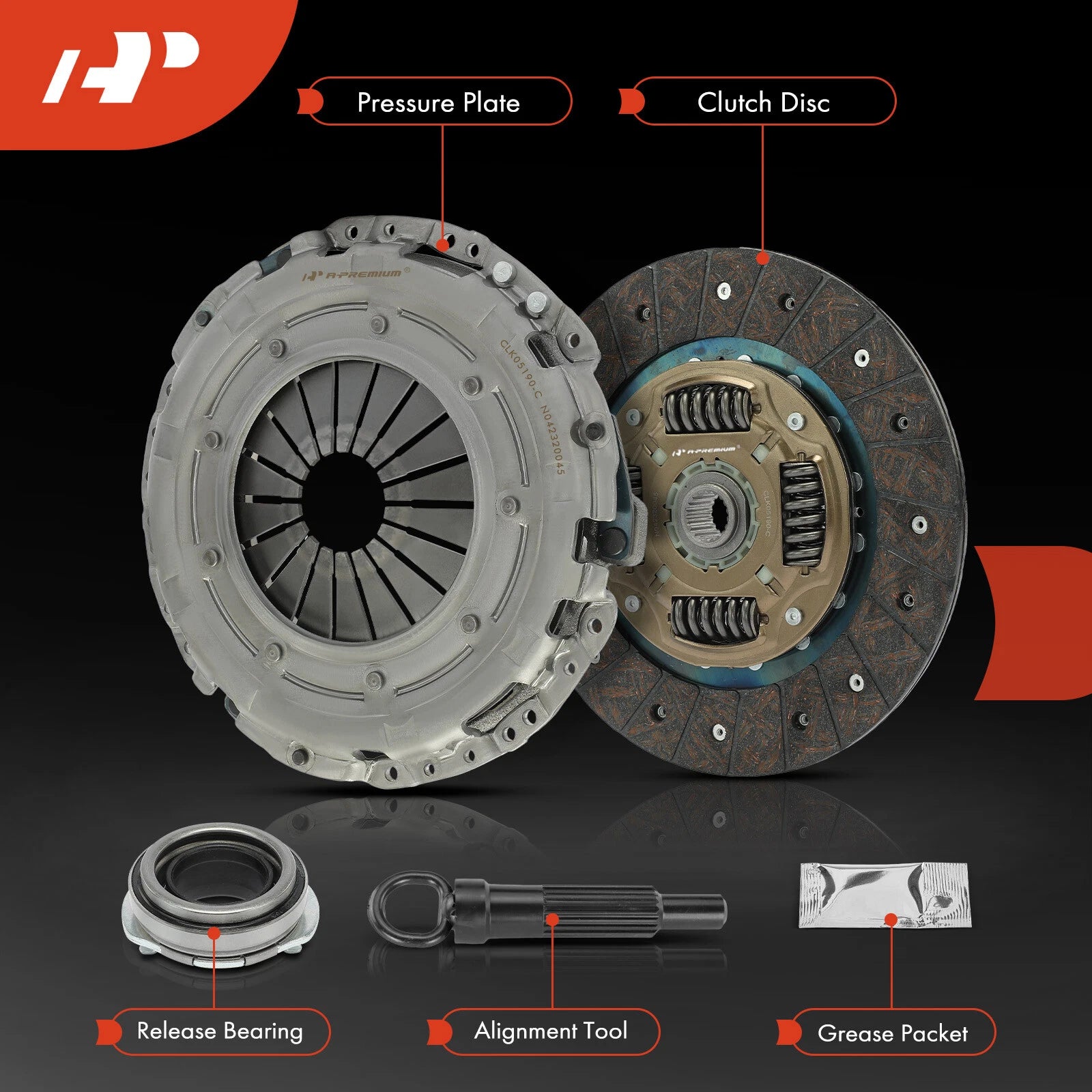 Clutch Kit for Hyundai Elantra & Kia Forte (2014–2018)