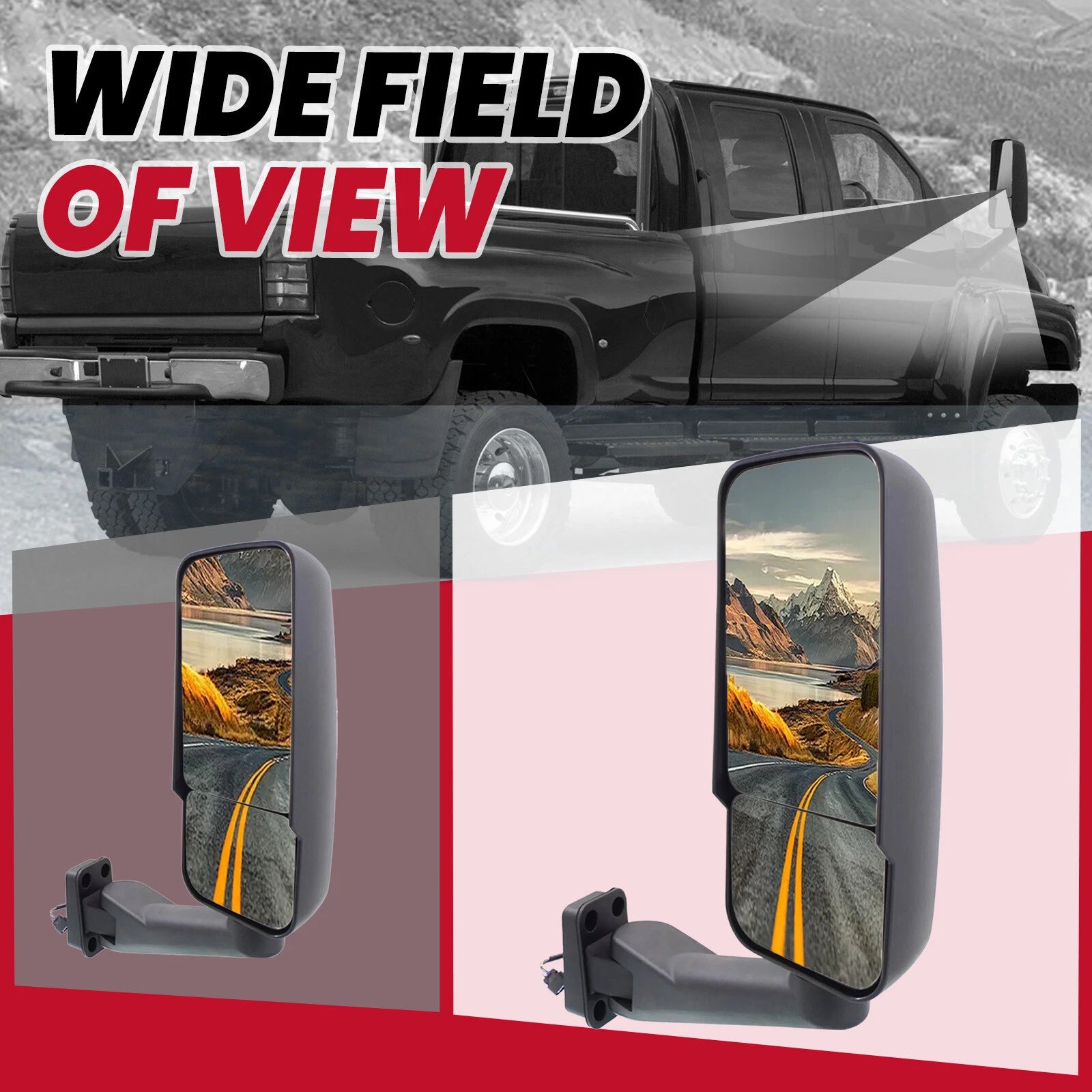 Passenger Side Door Mirror for Chevrolet C4500 Kodiak/GMC C5500 (2003–2009)