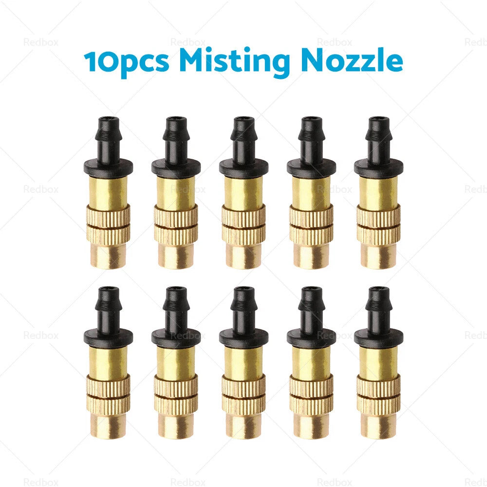 5x Brass Spray Misting Nozzle for Garden Irrigation