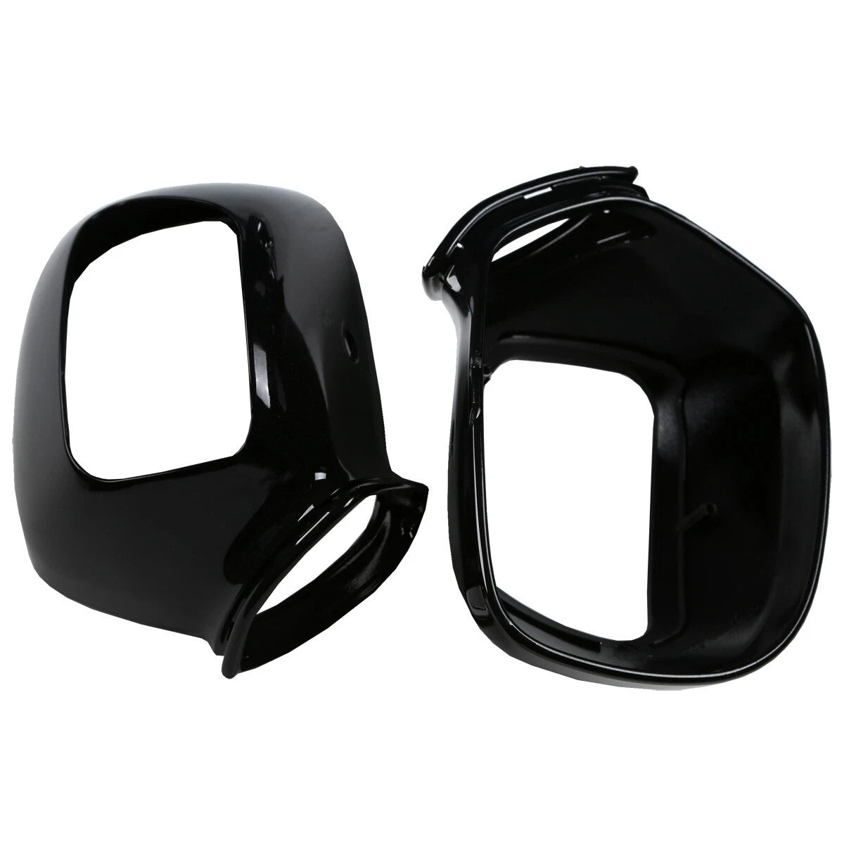 Black Rear-View Mirror Cover Housing for Honda Goldwing GL1800 (2001–2017)