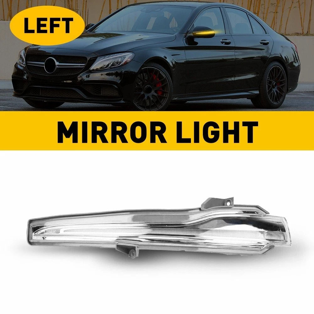 Left Side Mirror Turn Signal Light for Mercedes Benz C300 C400 C63 (2015–2019) A0999067301
