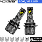 2X 9007 HB5 LED Headlight Bulbs Kit for High Low Beam Light (6500K)