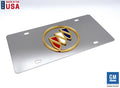 Gold Buick Emblem Mirror License Plate for Buick (2008–2014)
