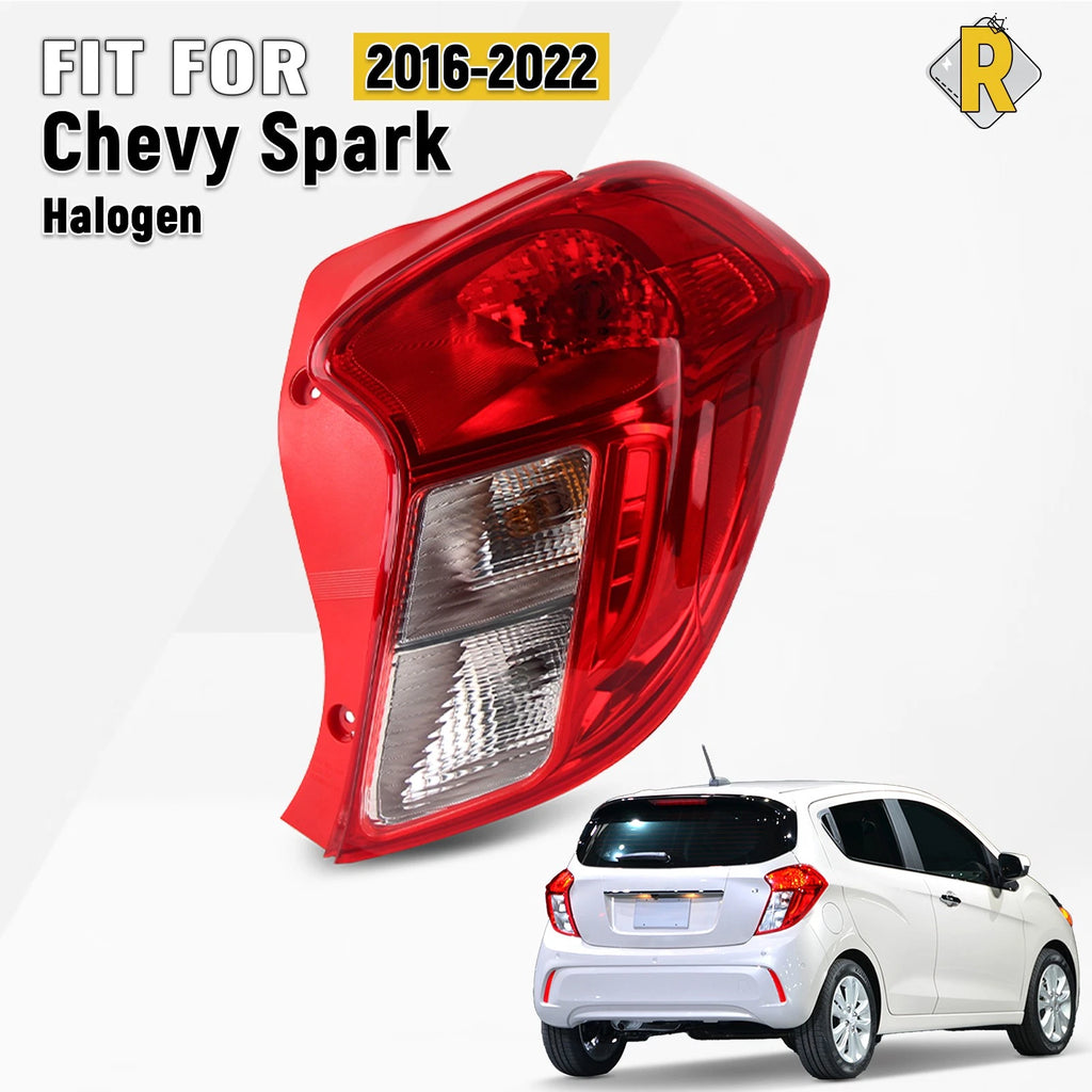 Tail Light Assembly for Chevy Spark (2016–2022) - Red Brake Lamps, Right Side