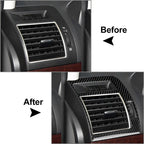 Black Air Vent Outlet Cover Trim for Toyota Land Cruiser Prado (2010-2018)