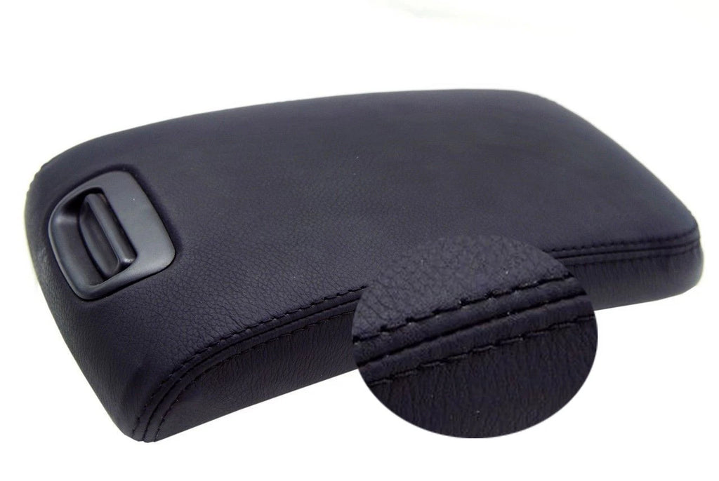 Center Console Armrest Cover for Nissan Maxima (2000–2003) Black Leather
