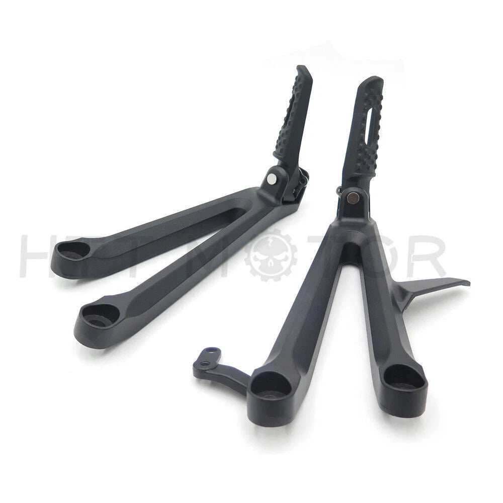 Rear Footrest Assembly Kit w/ Foot Pegs for Honda CBR1000RR (2004–2007)