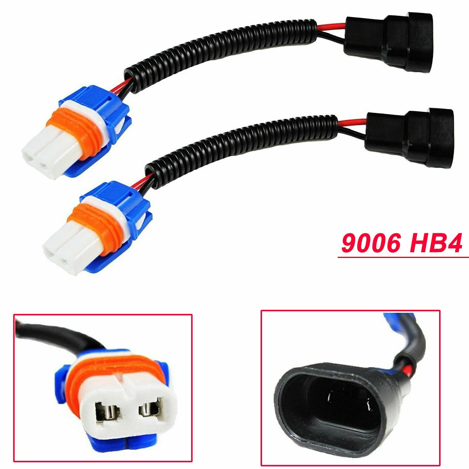 HB4 Wiring Harness Extension Plug for LED DRL Fog Lamp (2015–2018)
