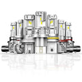 Set of 4 LED Headlight Bulbs for H1 H7 H11 9005 9006 (Universal Fit)