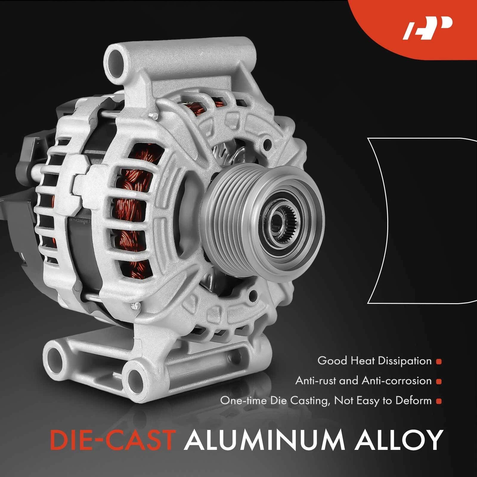 Alternator for Ford Transit-150 250 350 (2015–2019) 3.2L 150A 7-Groove