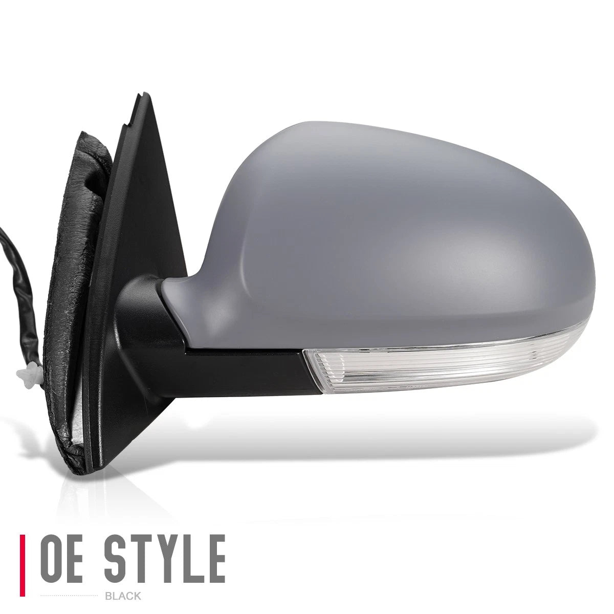 Powered Heated Side Door Mirror Left for Volkswagen Passat (2006–2010) VW1320121