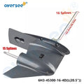 Lower Unit Assy Long Shaft for Yamaha 60 70HP 2-Stroke (6H3-45300-20-8D)