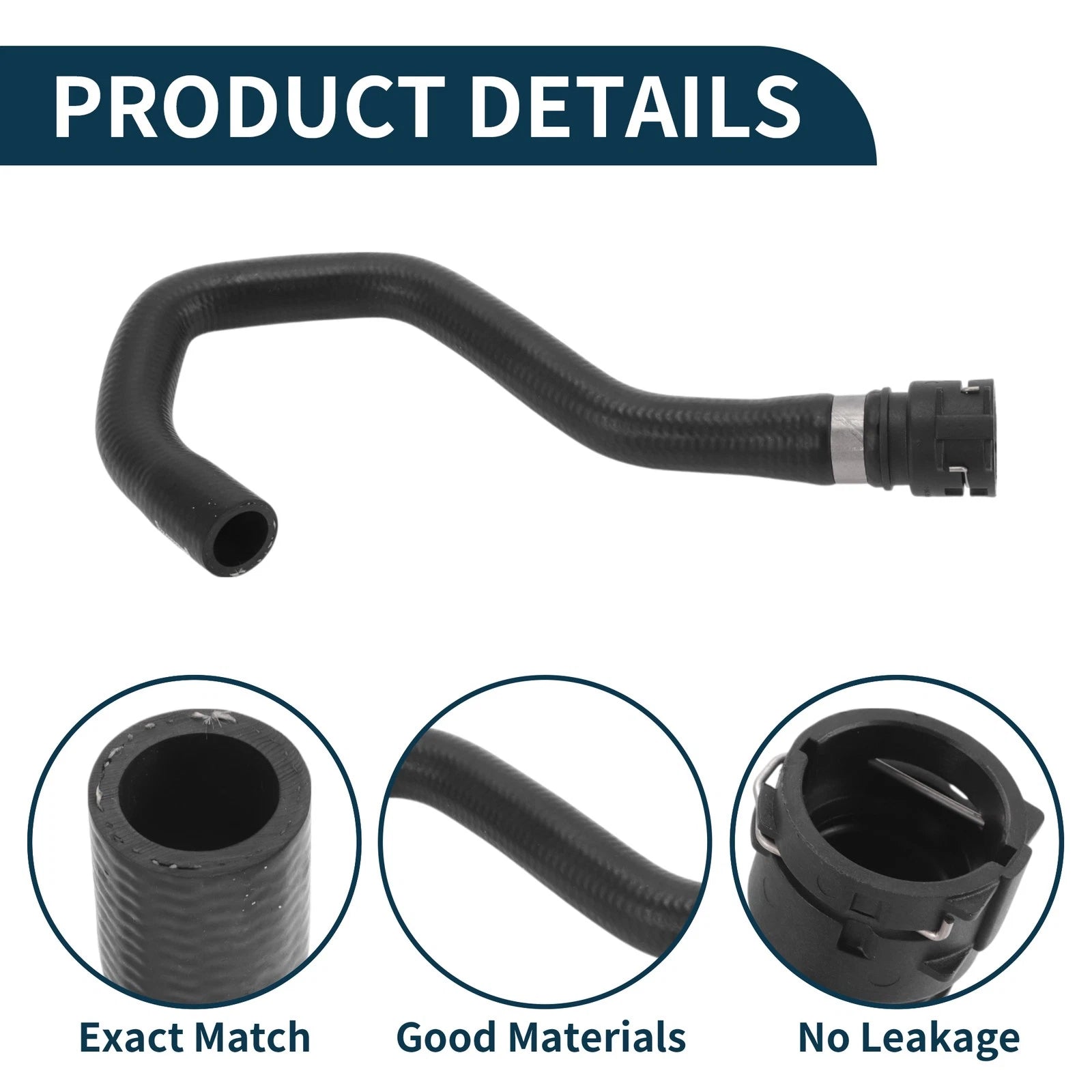 Radiator Hose No. 8R0819376J for Audi Q5 2.0T (2009–2011)