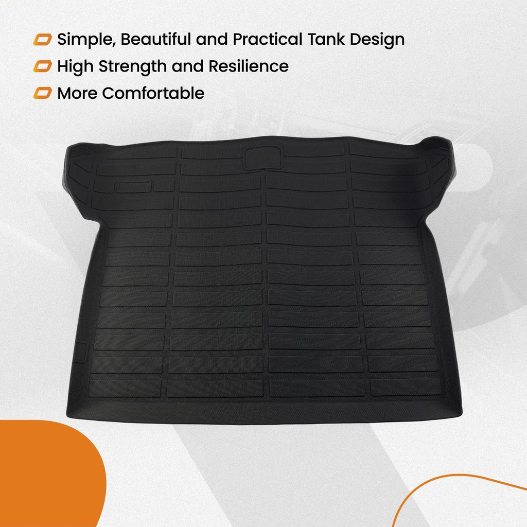 All Weather Black Cargo Liner for Hyundai Tucson (2016–2019) TPE Boot Tray