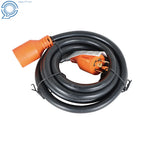 30 Amp Generator Extension Cable 15 Feet NEMA L14-30 (Up to 7500W)