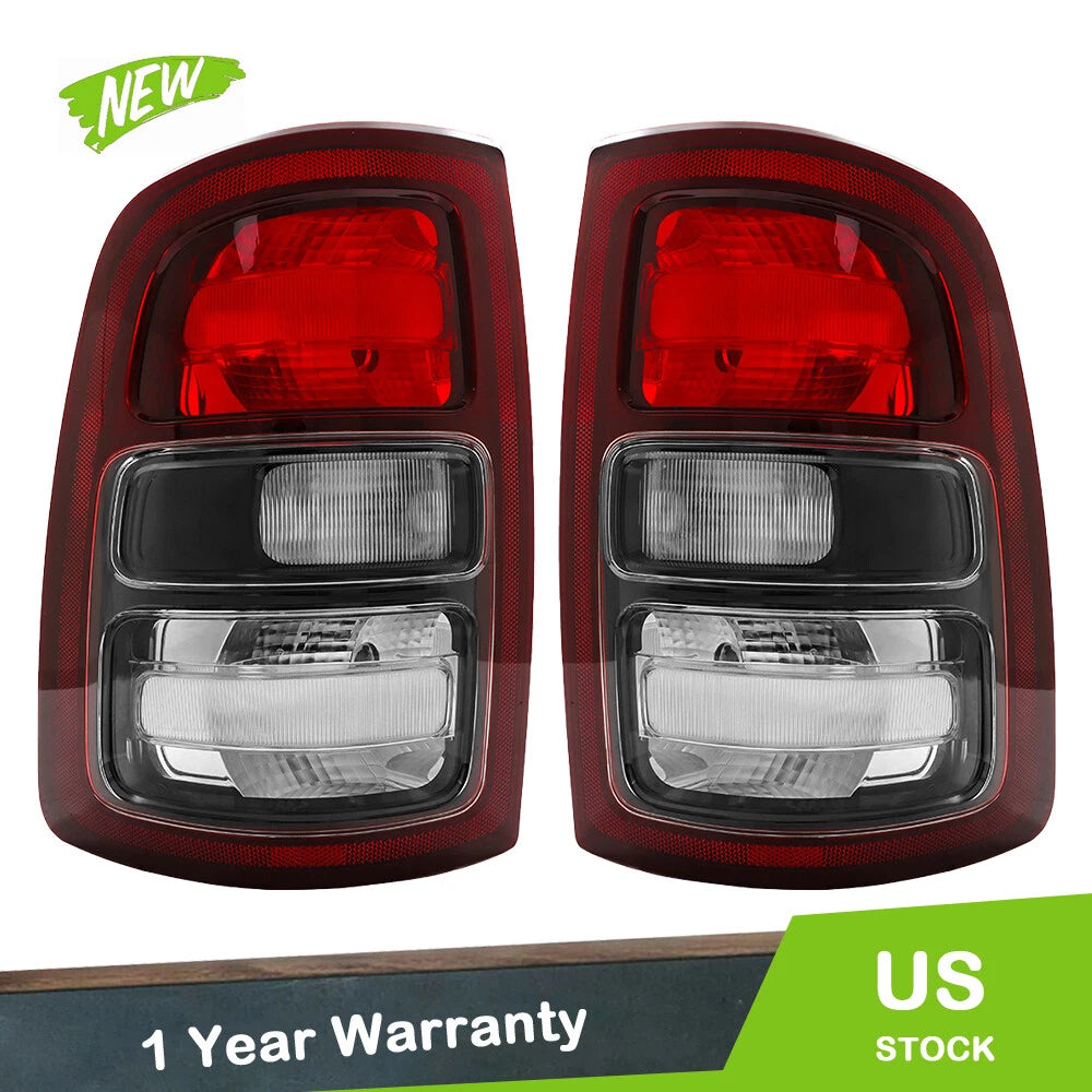 Tail Light Set for RAM 2500 3500 (2019–2022) Halogen Rear Lamps L+R