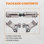 3" Adjustable Lowering Kit for Yamaha Raptor 350 660 700 (2004–2019)