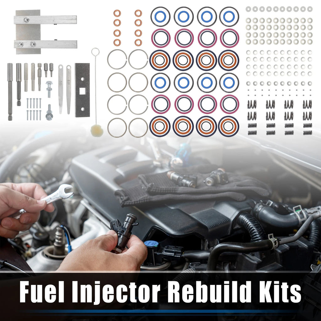 Set of 1 Injector Rebuild Kit for Ford Powerstroke 7.3L (1994) Metal Rubber