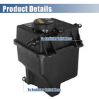 1 x Coolant Radiator Reservoir Tank with Cap and Sensor for BMW X5