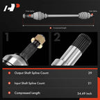 Rear CV Axle Assembly for Nissan Pathfinder, INFINITI JX35, QX60 (2013–2020)
