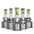 2X LED Headlight Bulb H4 H7 H11 H13 9005 9006 9012 for Automotive (200W, 6500K)