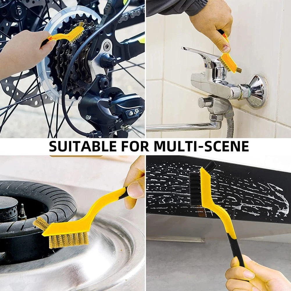 7in Stainless Steel Wire Brush for Automotive Cleaning