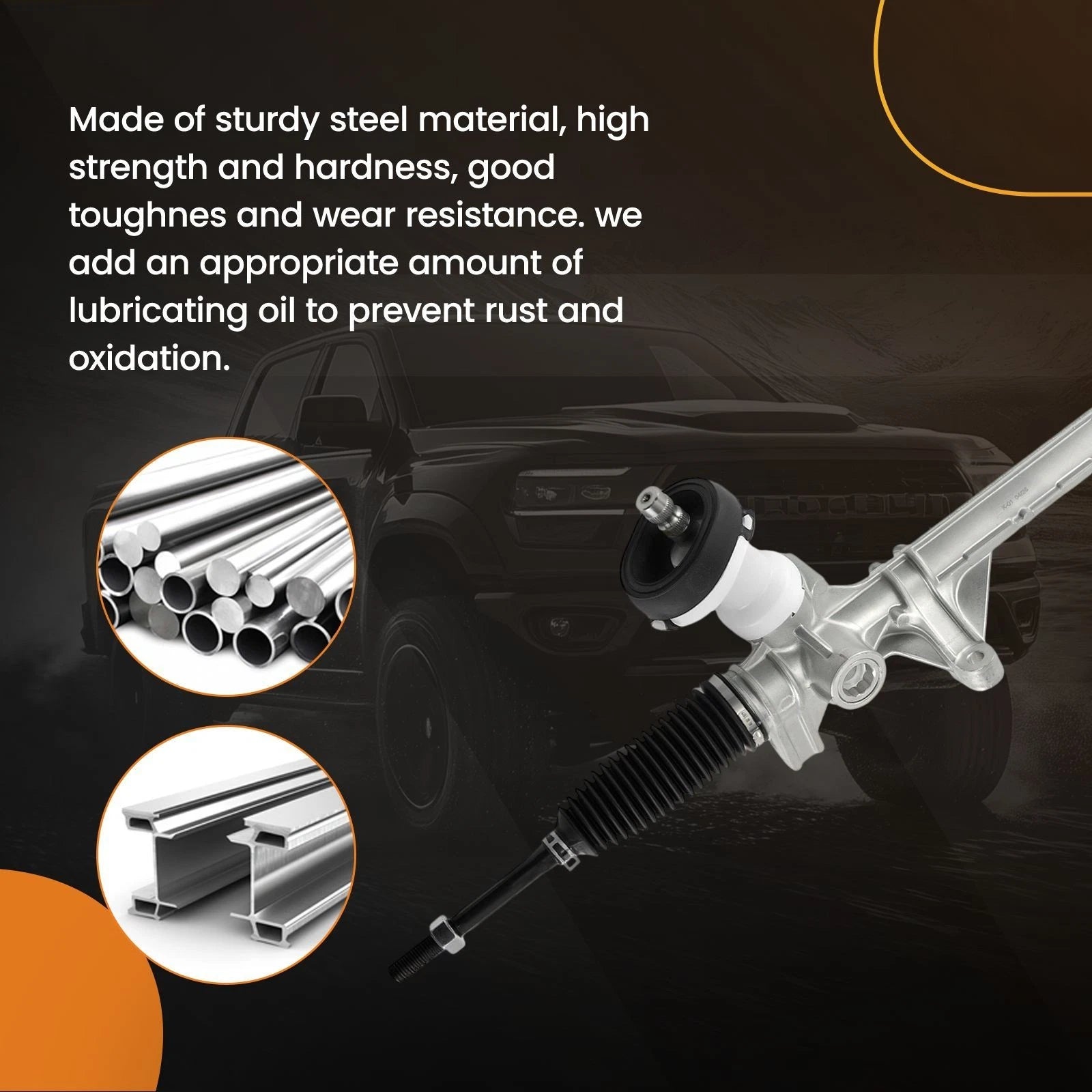 Complete Steering Rack and Pinion for Kia Sorento (2016–2018) 1G2417