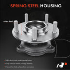 Rear Wheel Hub & Bearing Assembly for Mitsubishi Lancer (2008–2015) AWD