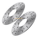 2X Front Brake Disc Rotor 5243676 for Polaris Sportsman 335 400 500 (2000–2008)