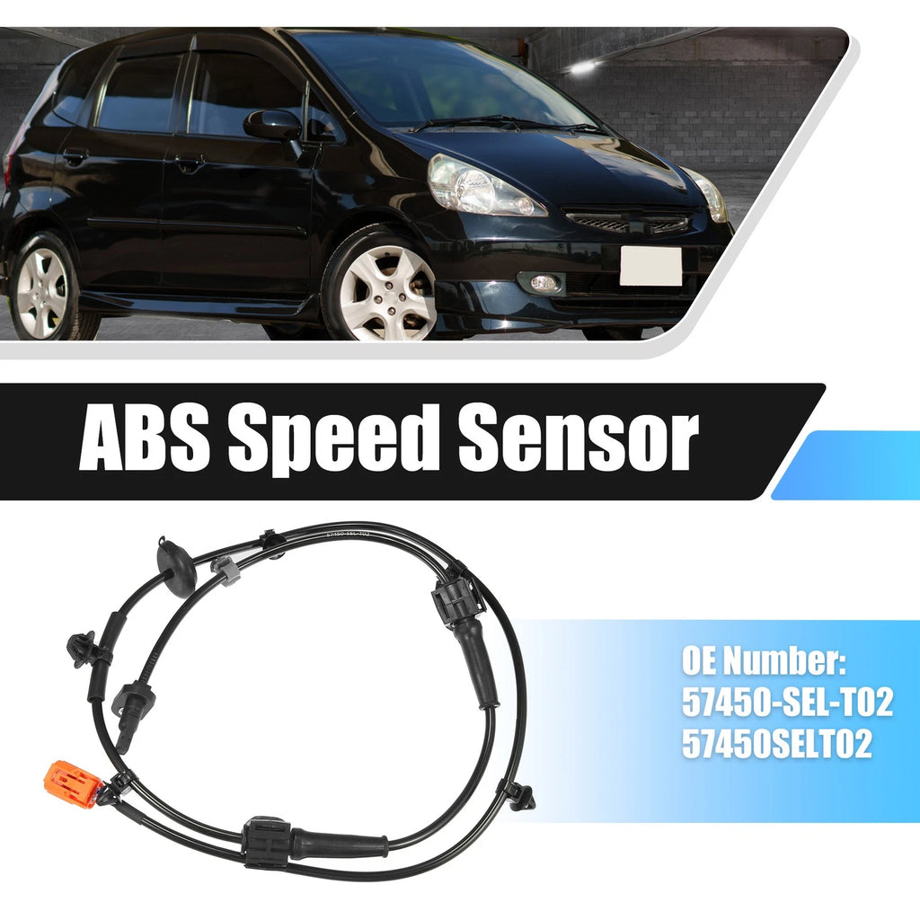 Front Right ABS Wheel Speed Sensor No. 57450-SEL-T02 for Honda Jazz (2002–2008)