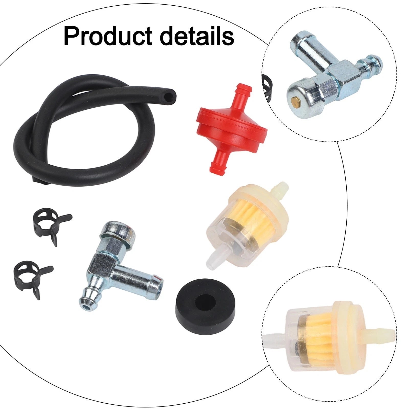 Fuel Tank L Fitting for Scag Equipment (107390, 107392)