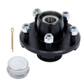 Trailer Hub Kit with 1 Inch I.D. Bearings for 5 Bolt Trailers (Year Range)