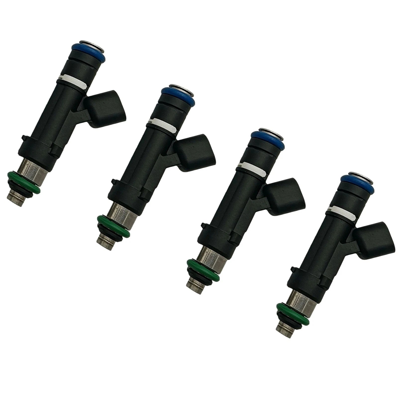 Set of 4 Fuel Injectors for Ford Fiesta 1.6L I4 (2010–2013) 0280158284
