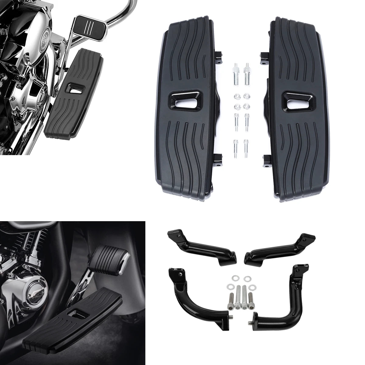 Driver Floorboard Footboard Bracket for Harley Touring (2014–2024)