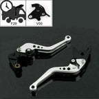 Short Brake Clutch Levers for Honda ST 1300 (2008–2012) Silver B1