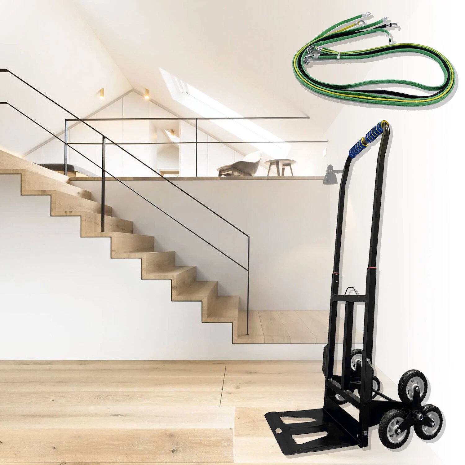 Portable Stair Climbing Hand Truck Dolly for All Terrain (2010–2023)