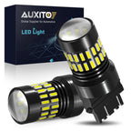 Set of 2 AUXITO 3157 3156 LED Reverse Brake Turn Signal Light Bulbs 6500K