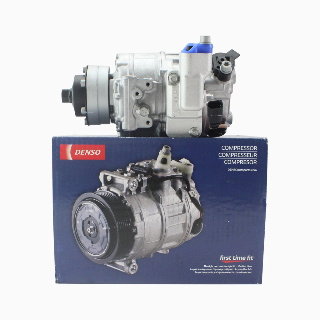 A/C Compressor with Clutch for Audi A6 Quattro S4 S6 (Denso OEM)