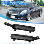 1 Pair Front Bumper Mounting Support Bracket 62224EM30A for Nissan Versa (2007–2012)