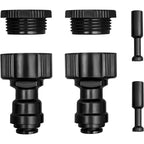 8mm Black Fittings for Drip Lines and Spray Systems (Small Scale Gardening)