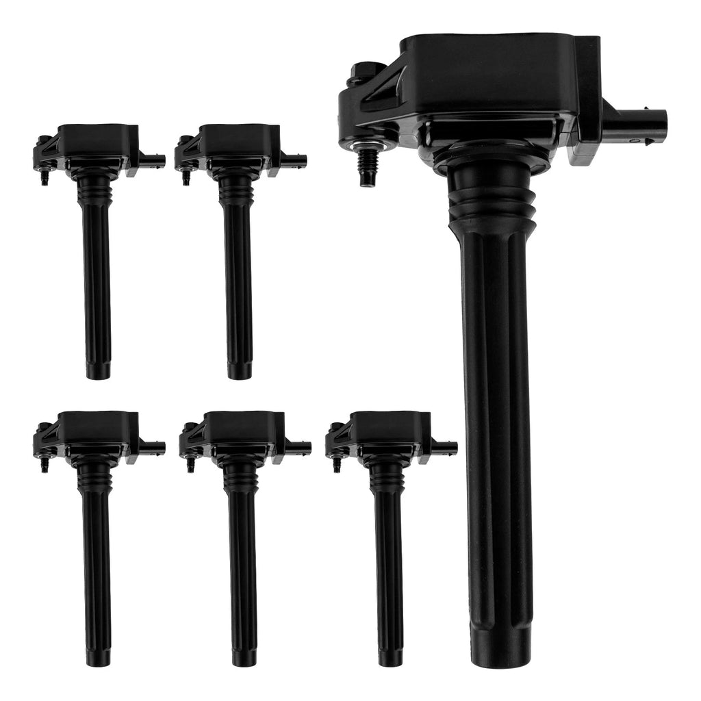 6 Ignition Coils for Jeep Wrangler Grand Cherokee (2011–2020)