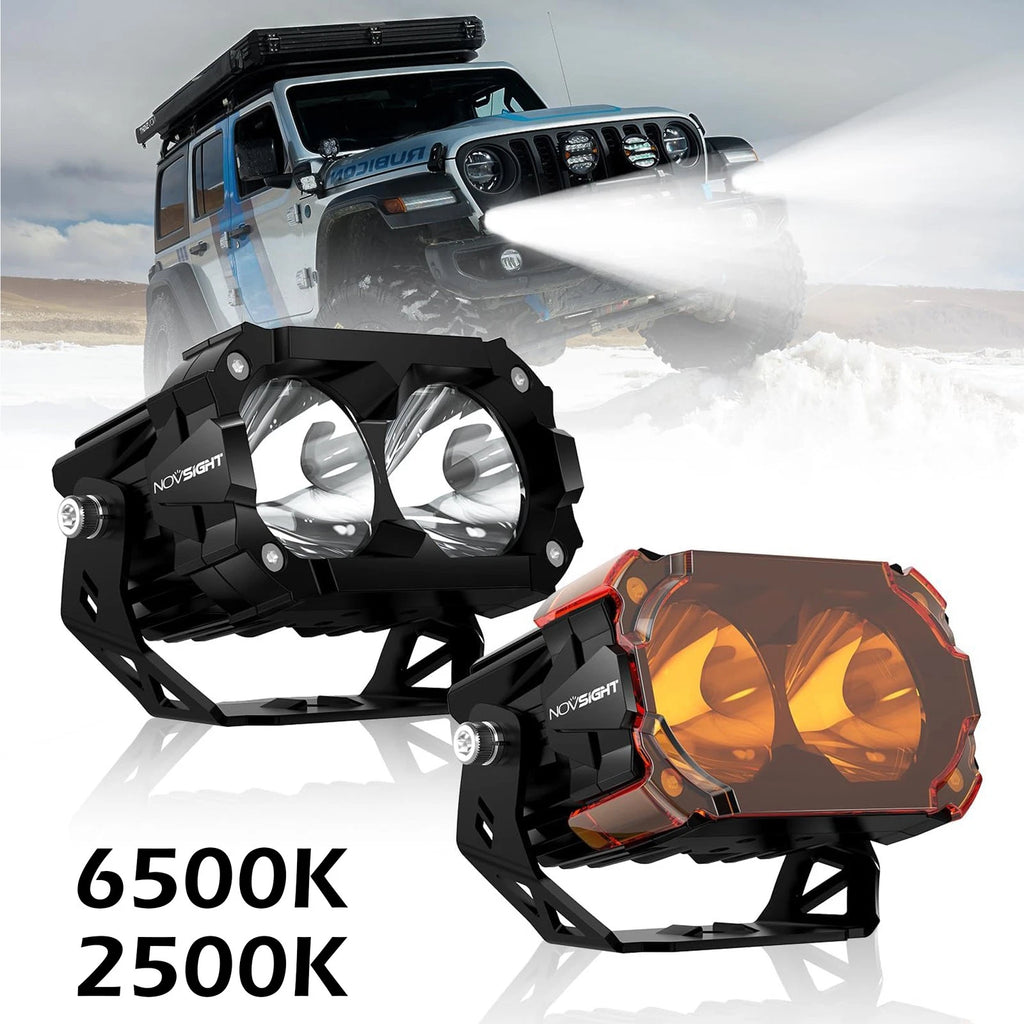 2X 4.5 Inch LED Work Light Pods for ATV UTV (Offroad)