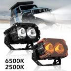 2X 4.5 Inch LED Work Light Pods for ATV UTV (Offroad)