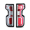 Full LED Light Bar Tail Lights Brake Lamps for Chevy Silverado (2019–2025)