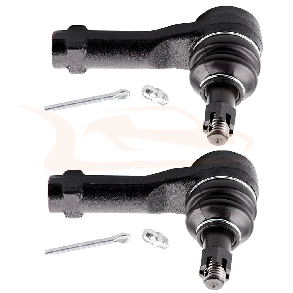 Set of 2 Front Outer Tie Rod End Links for Lincoln Mark LT (2006–2008)