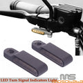 EMARK LED Mini Motorcycle Amber Turn Signal Lights