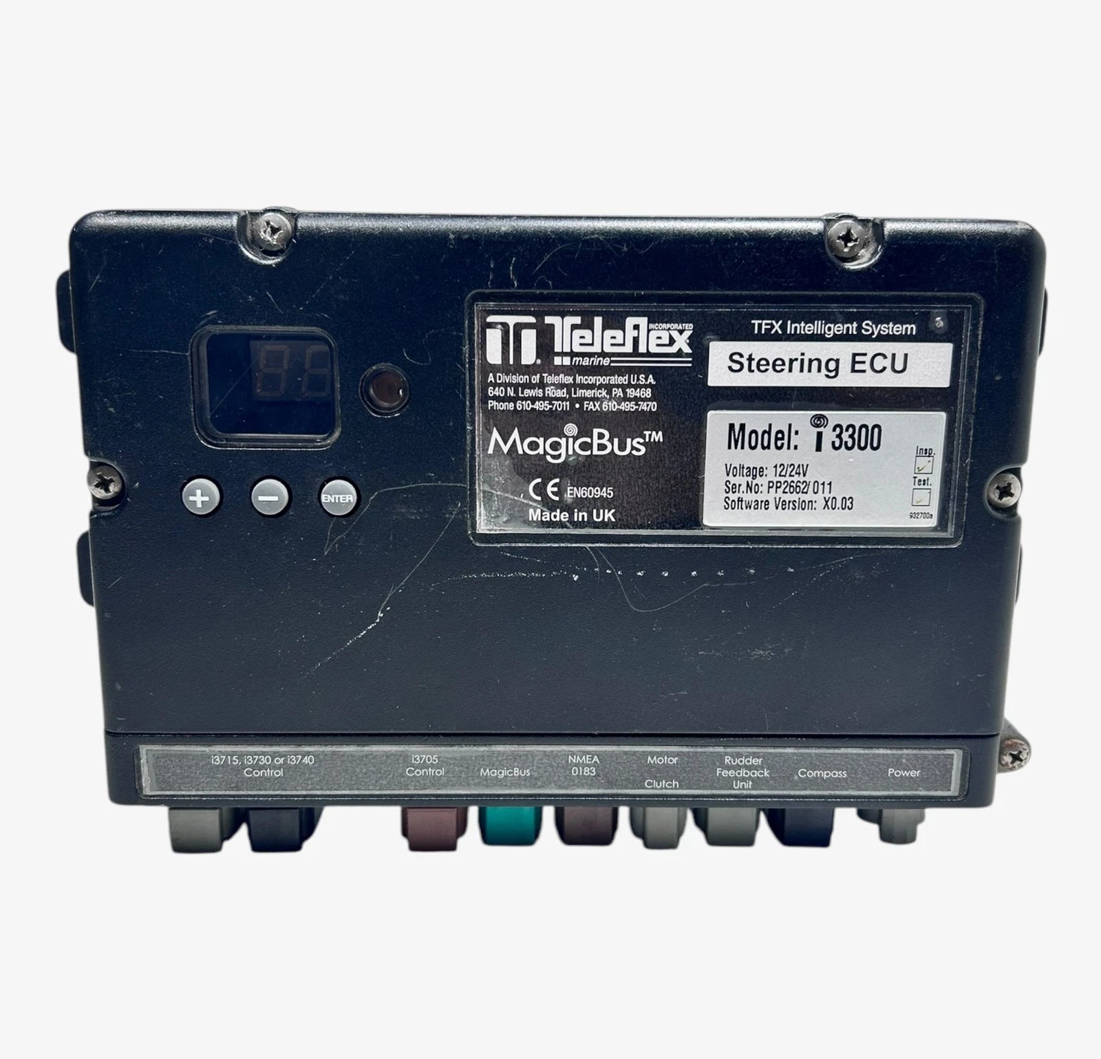 Teleflex Marine i3300 Steering ECU System for MagicBus (Ver. X0.03)