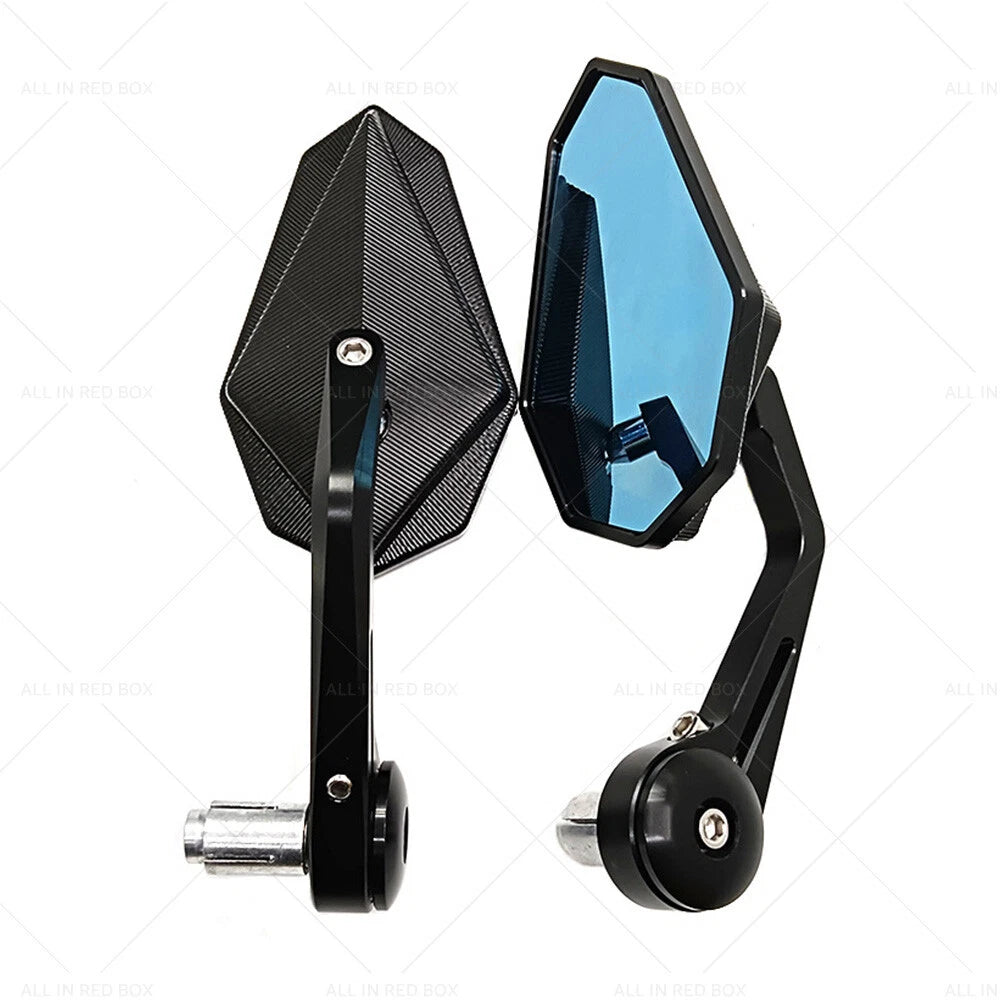 Rearview Handle Bar End Side Mirrors for Yamaha MT-07 MT07 FZ07 (2013–2021)